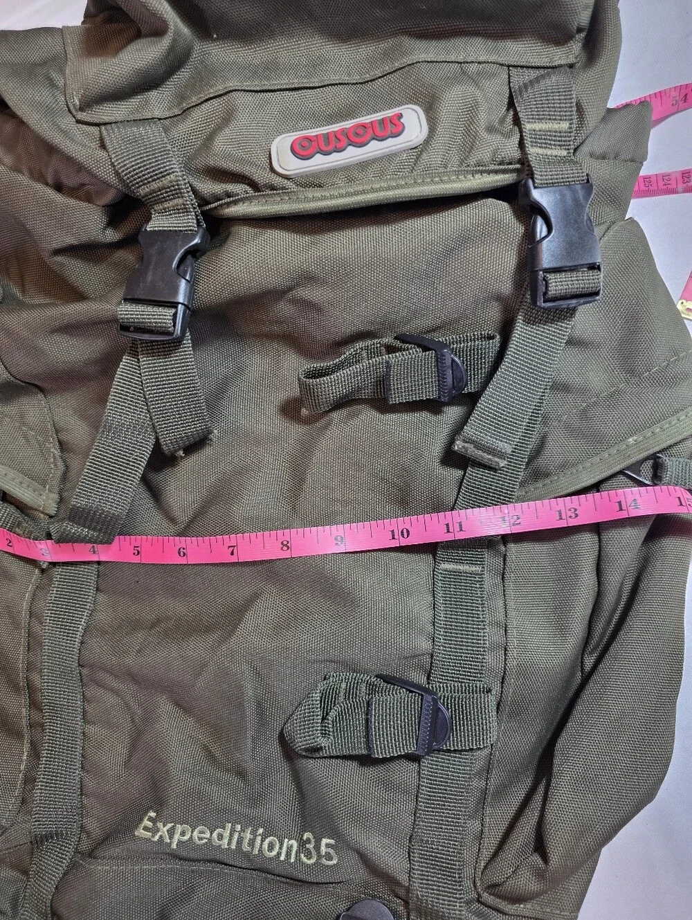Cuscus Expedition 35 Olive Green Men's Tactical Military Style Explorer Backpack